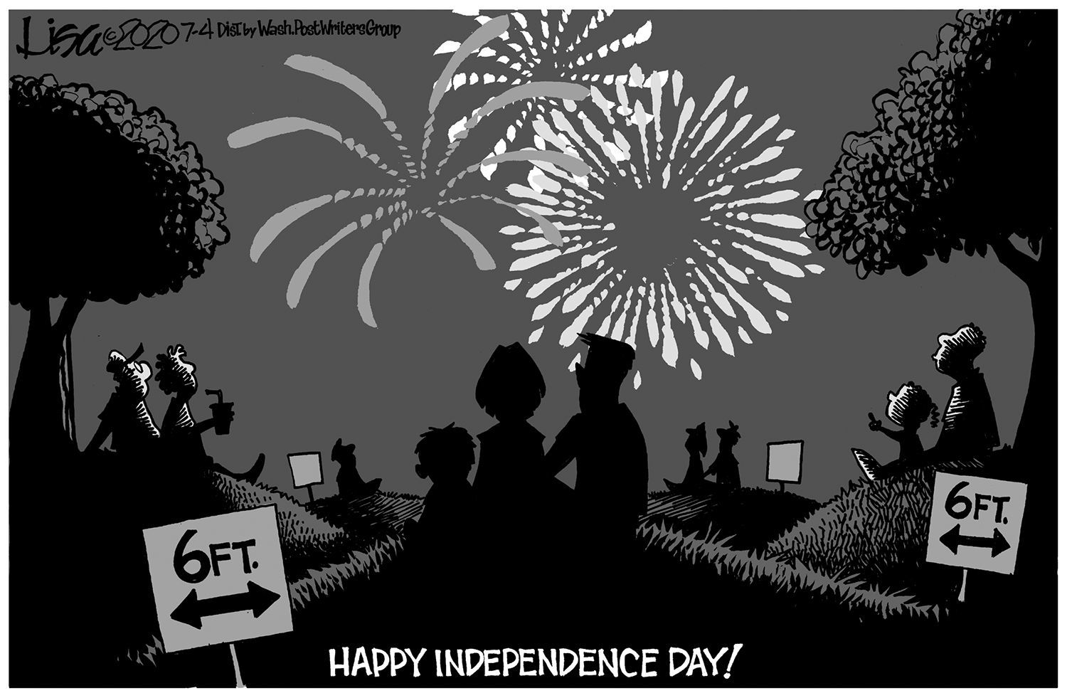 Lisa Benson cartoon for July 3, 2020
